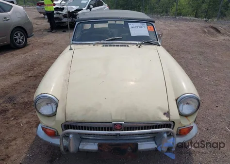 1968 Mg Mgb z USA, uszkodzony, nr VIN 00000GHN40146286G